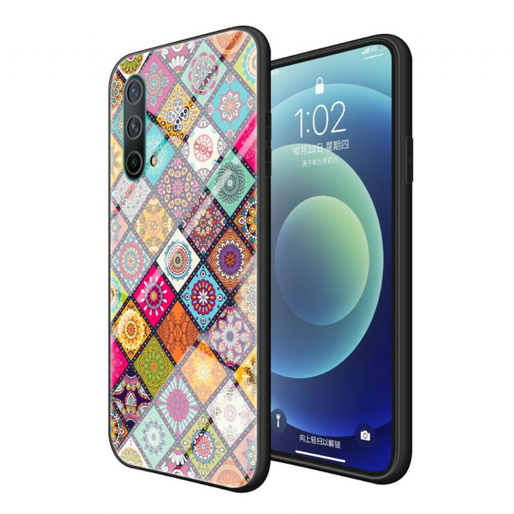 Kryt Na OnePlus Nord CE 5G Magnetický Patchworkový Držák