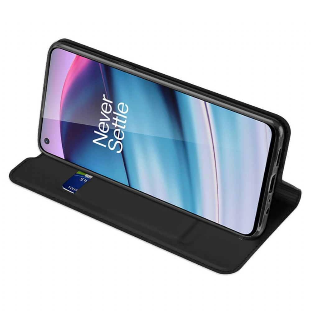 Kryty Na Mobil Na OnePlus Nord CE 5G Flipové Pouzdro Skin Pro Dux Ducis