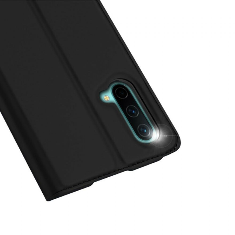 Kryty Na Mobil Na OnePlus Nord CE 5G Flipové Pouzdro Skin Pro Dux Ducis
