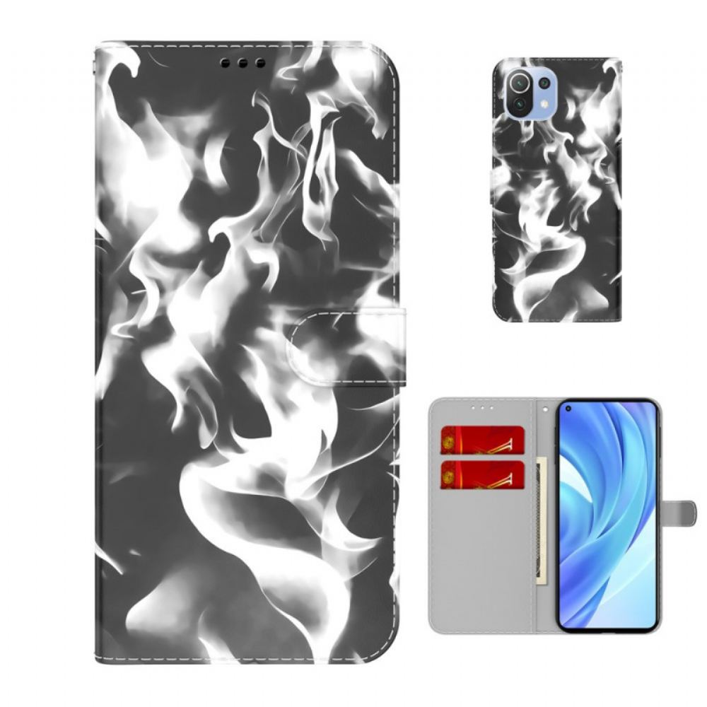 Flipové Pouzdro Na Xiaomi Mi 11 Lite 5G NE / Mi 11 Lite 4G / 5G Abstraktní Vzor