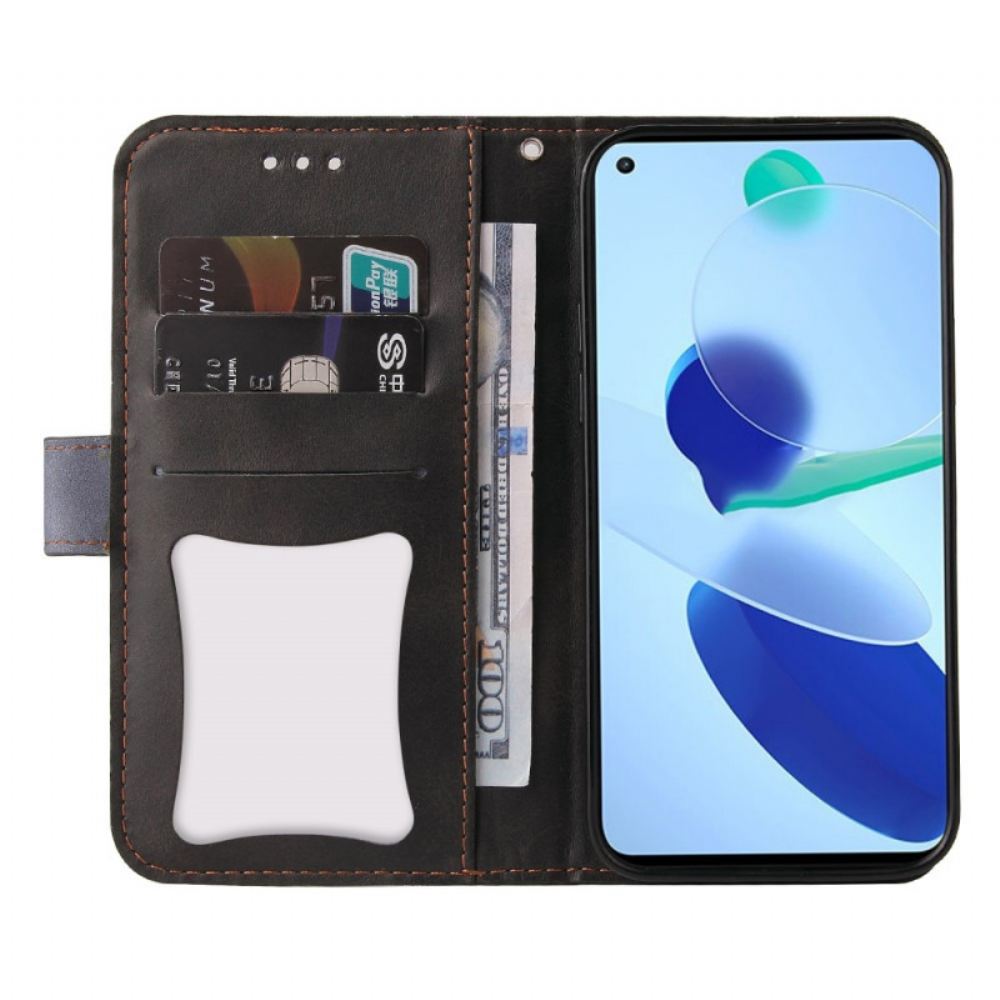 Flipové Pouzdro Na Xiaomi Mi 11 Lite 5G NE / Mi 11 Lite 4G / 5G Dvoubarevná