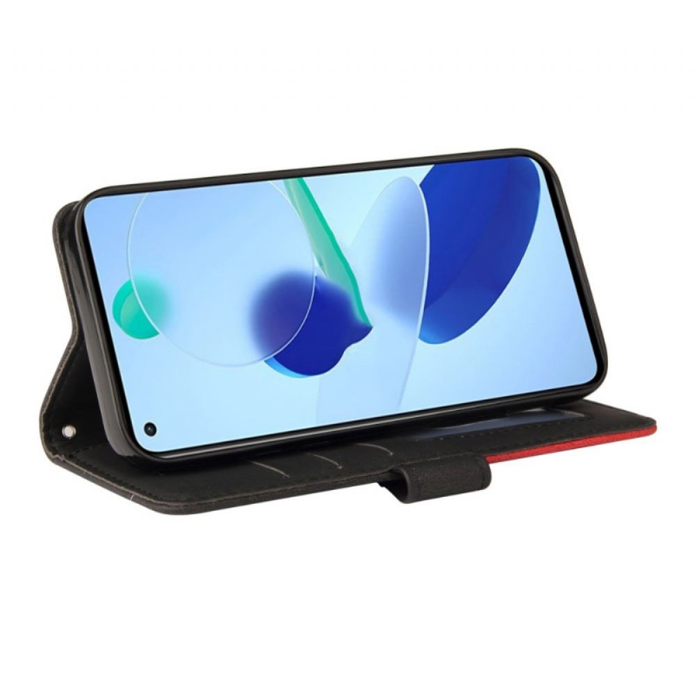 Flipové Pouzdro Na Xiaomi Mi 11 Lite 5G NE / Mi 11 Lite 4G / 5G Dvoubarevná