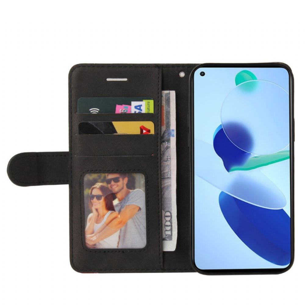 Flipové Pouzdro Na Xiaomi Mi 11 Lite 5G NE / Mi 11 Lite 4G / 5G Dvoubarevná