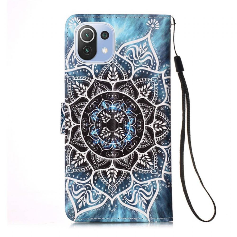 Flipové Pouzdro Na Xiaomi Mi 11 Lite 5G NE / Mi 11 Lite 4G / 5G Mandala Na Obloze
