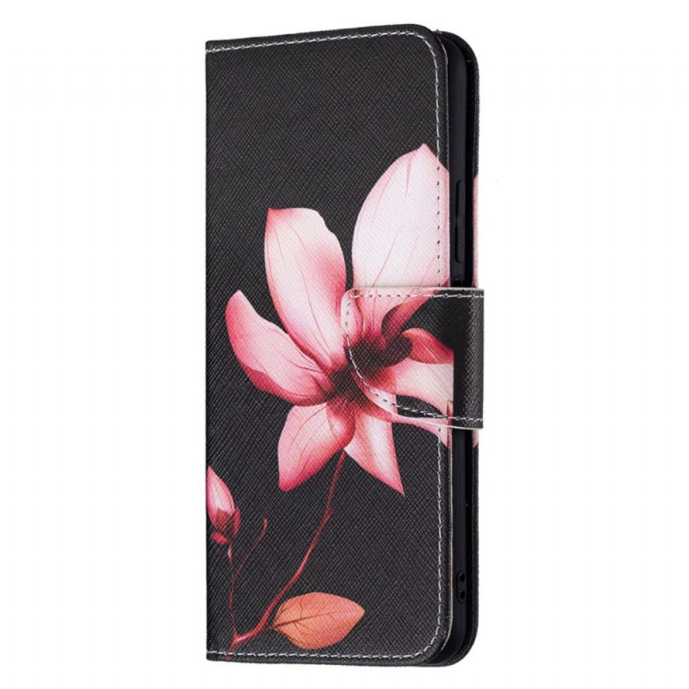 Flipové Pouzdro Na Xiaomi Mi 11 Lite 5G NE / Mi 11 Lite 4G / 5G Růžový Květ