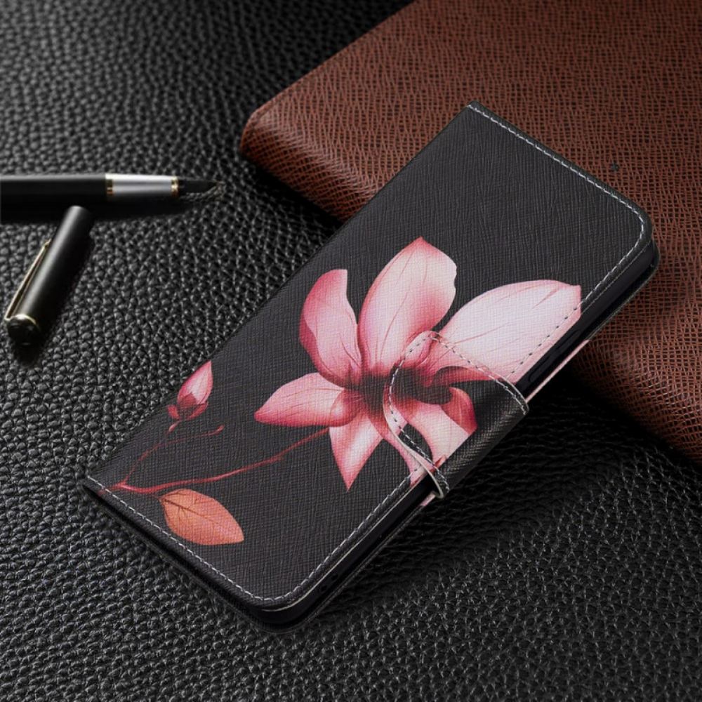 Flipové Pouzdro Na Xiaomi Mi 11 Lite 5G NE / Mi 11 Lite 4G / 5G Růžový Květ