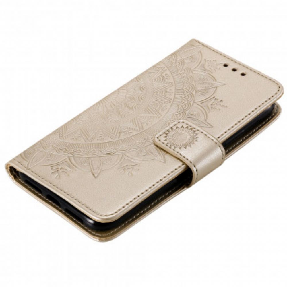 Flipové Pouzdro Na Xiaomi Mi 11 Lite 5G NE / Mi 11 Lite 4G / 5G Sluneční Mandala