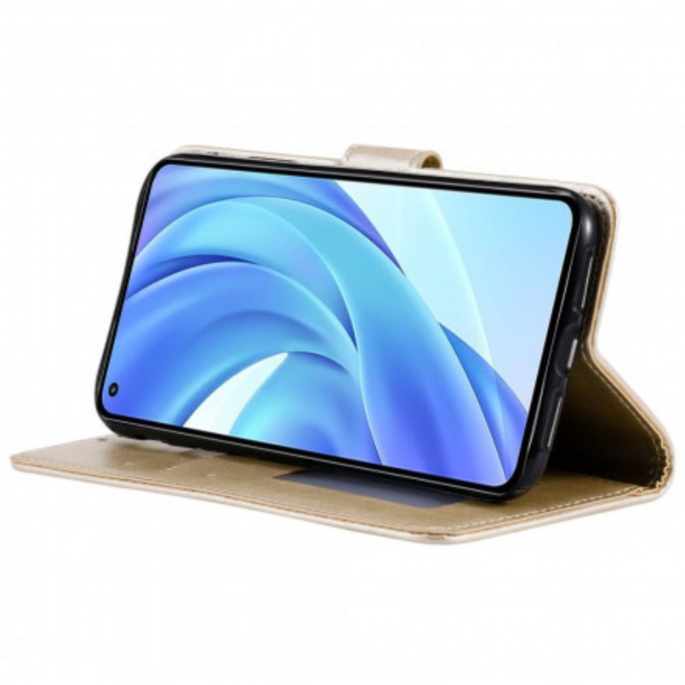 Flipové Pouzdro Na Xiaomi Mi 11 Lite 5G NE / Mi 11 Lite 4G / 5G Sluneční Mandala