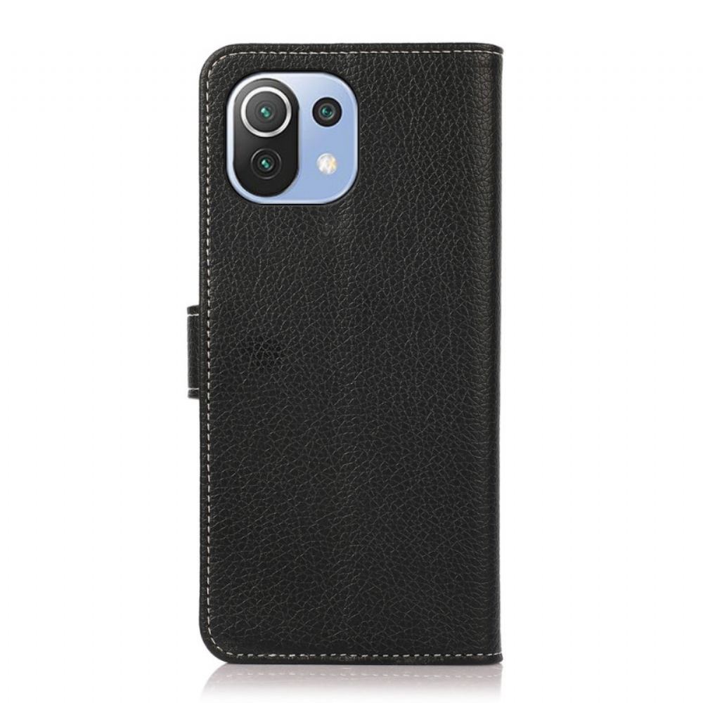 Flipové Pouzdro Na Xiaomi Mi 11 Lite 5G NE / Mi 11 Lite 4G / 5G Textura Liči