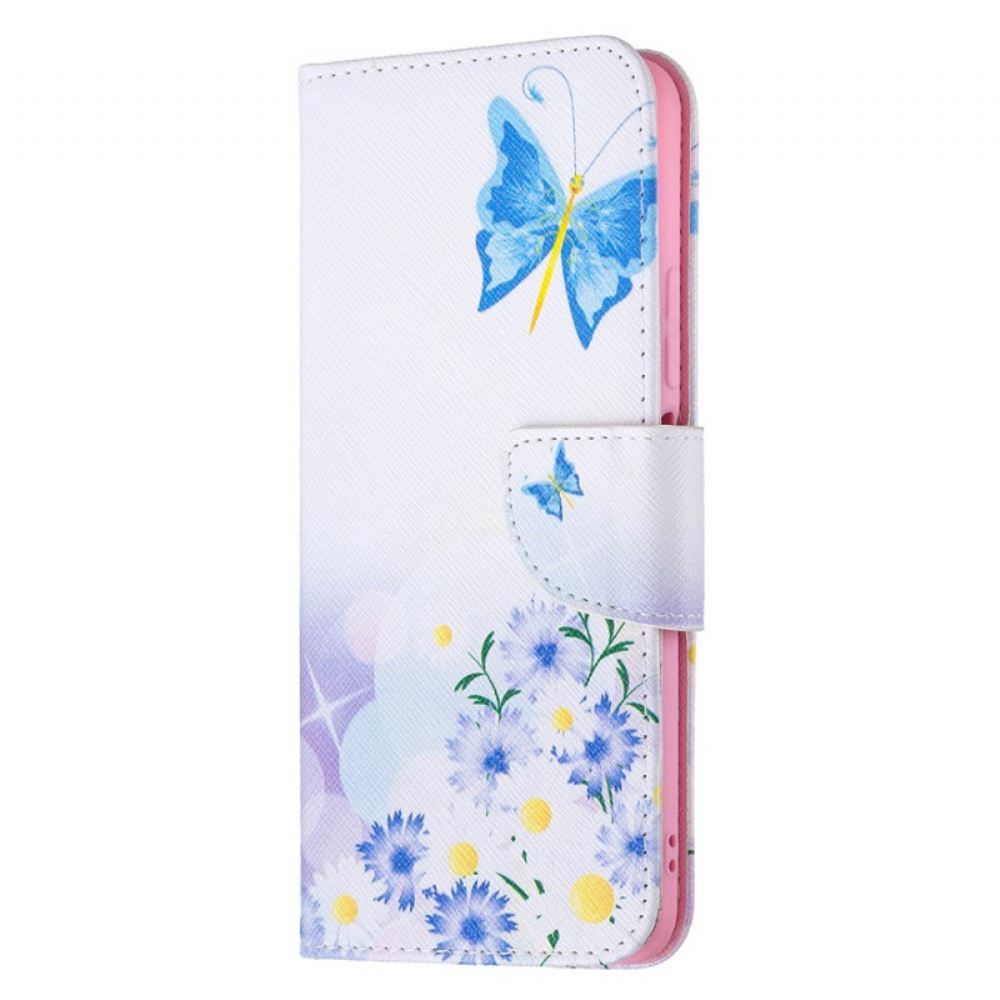 Flipové Pouzdro Na Xiaomi Mi 11 Lite 5G NE / Mi 11 Lite 4G / 5G Vysněné Motýly
