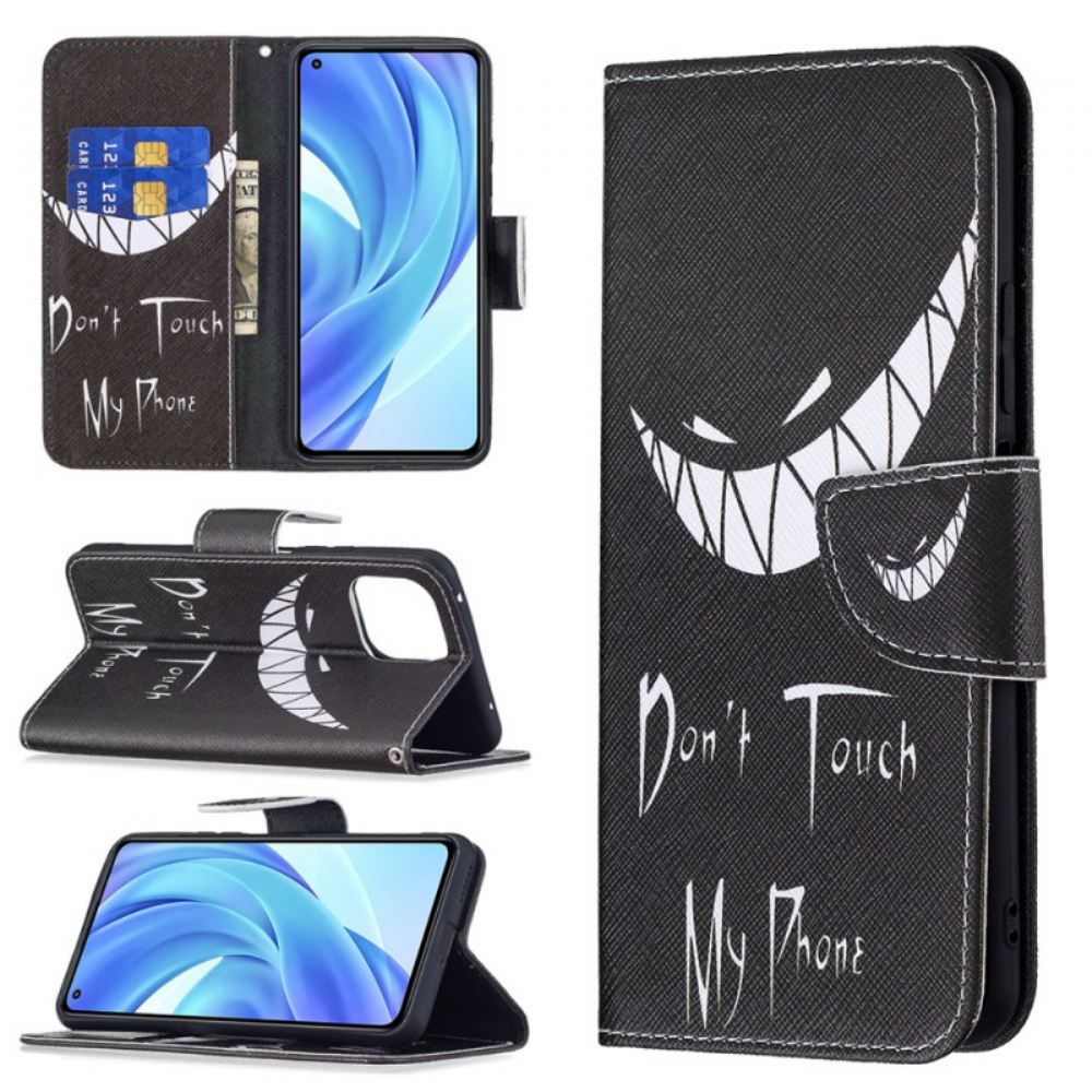 Flipové Pouzdro Na Xiaomi Mi 11 Lite 5G NE / Mi 11 Lite 4G / 5G Ďábelský Telefon