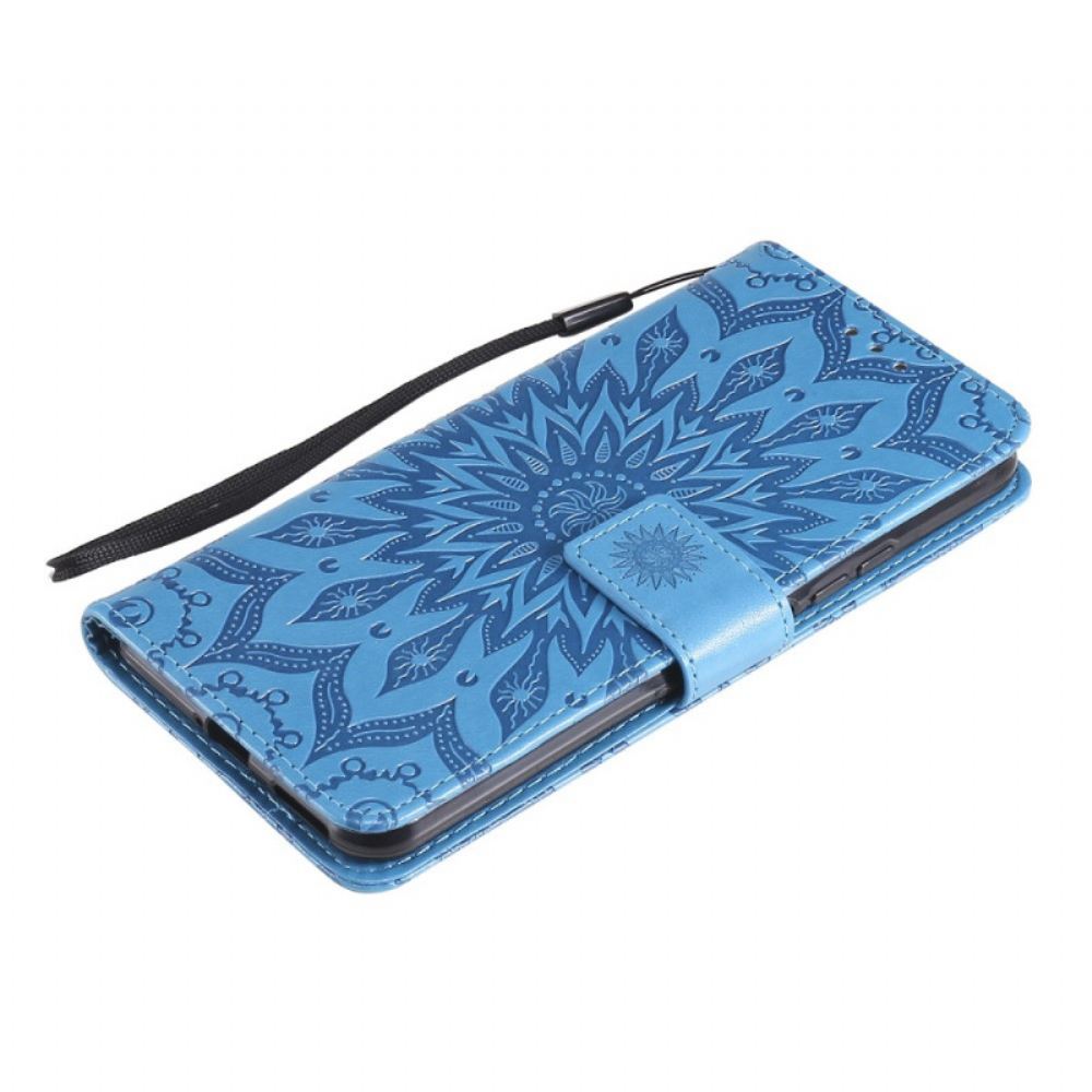 Kožené Pouzdro Na Xiaomi Mi 11 Lite 5G NE / Mi 11 Lite 4G / 5G Slunečnice