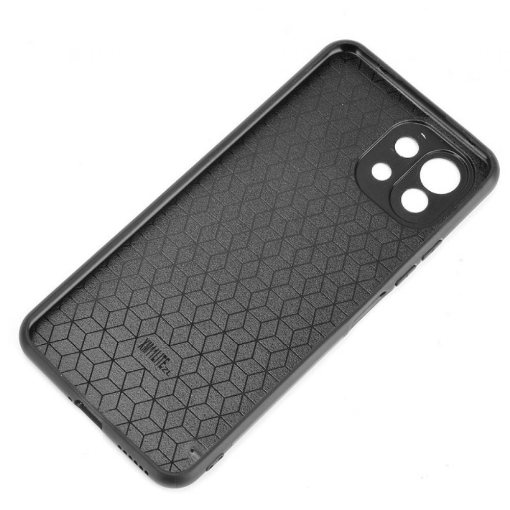 Kryt Na Xiaomi Mi 11 Lite 5G NE / Mi 11 Lite 4G / 5G Efekt Kůže Ve Švu