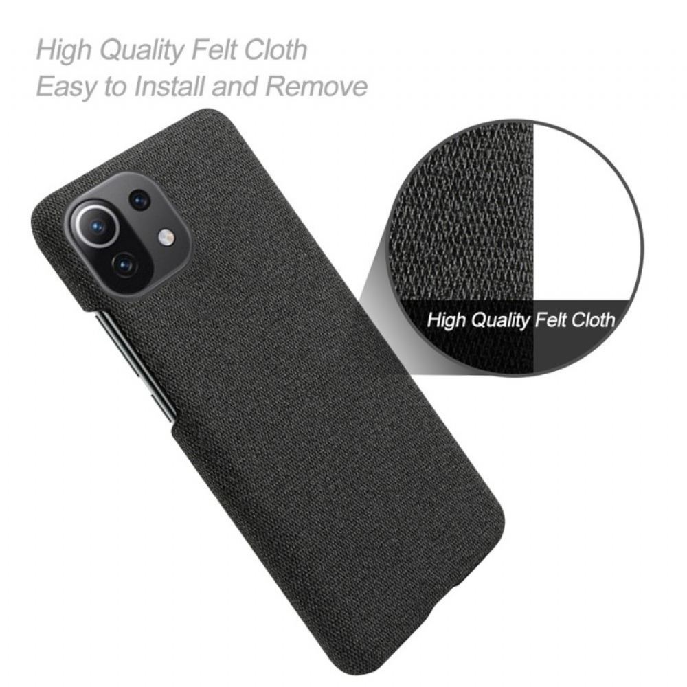 Kryt Na Xiaomi Mi 11 Lite 5G NE / Mi 11 Lite 4G / 5G Elegantní Tkanina Ksq