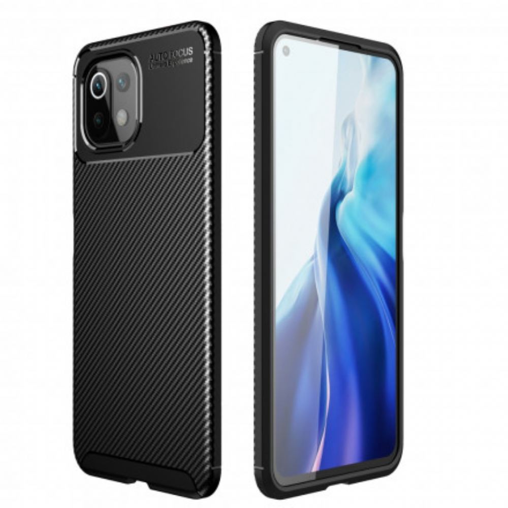 Kryt Na Xiaomi Mi 11 Lite 5G NE / Mi 11 Lite 4G / 5G Hadice Z Uhlíkových Vláken