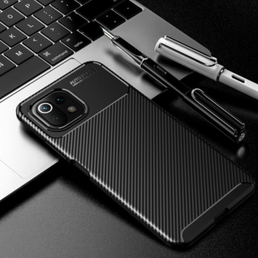 Kryt Na Xiaomi Mi 11 Lite 5G NE / Mi 11 Lite 4G / 5G Hadice Z Uhlíkových Vláken