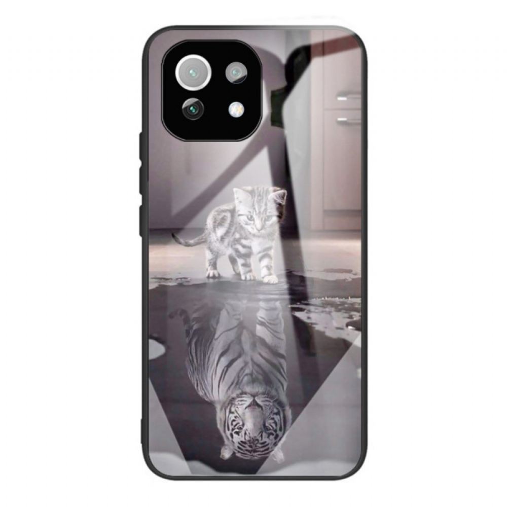Kryt Na Xiaomi Mi 11 Lite 5G NE / Mi 11 Lite 4G / 5G Tvrzené Sklo Kitten Dream