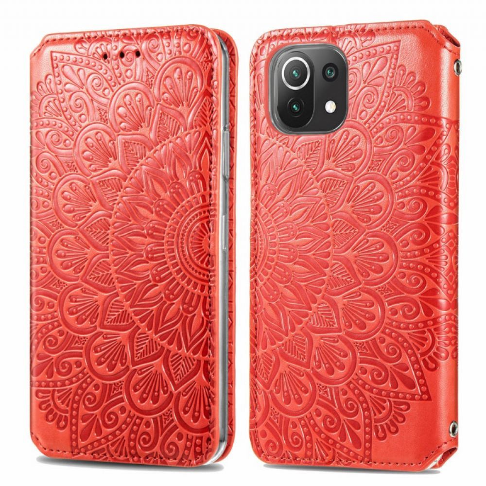 Kryty Na Mobil Na Xiaomi Mi 11 Lite 5G NE / Mi 11 Lite 4G / 5G Flipové Pouzdro Mandala