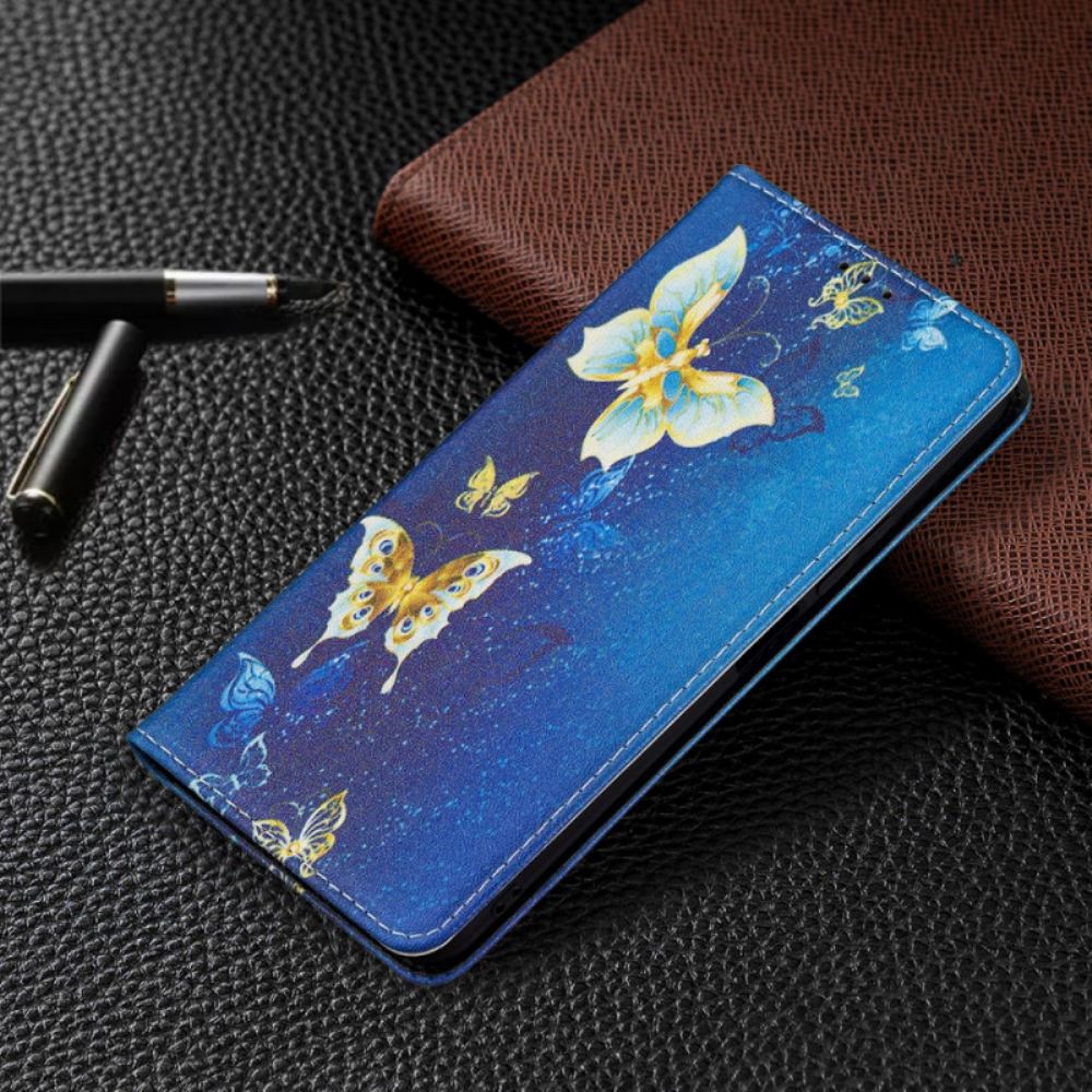 Kryty Na Mobil Na Xiaomi Mi 11 Lite 5G NE / Mi 11 Lite 4G / 5G Flipové Pouzdro Motýli