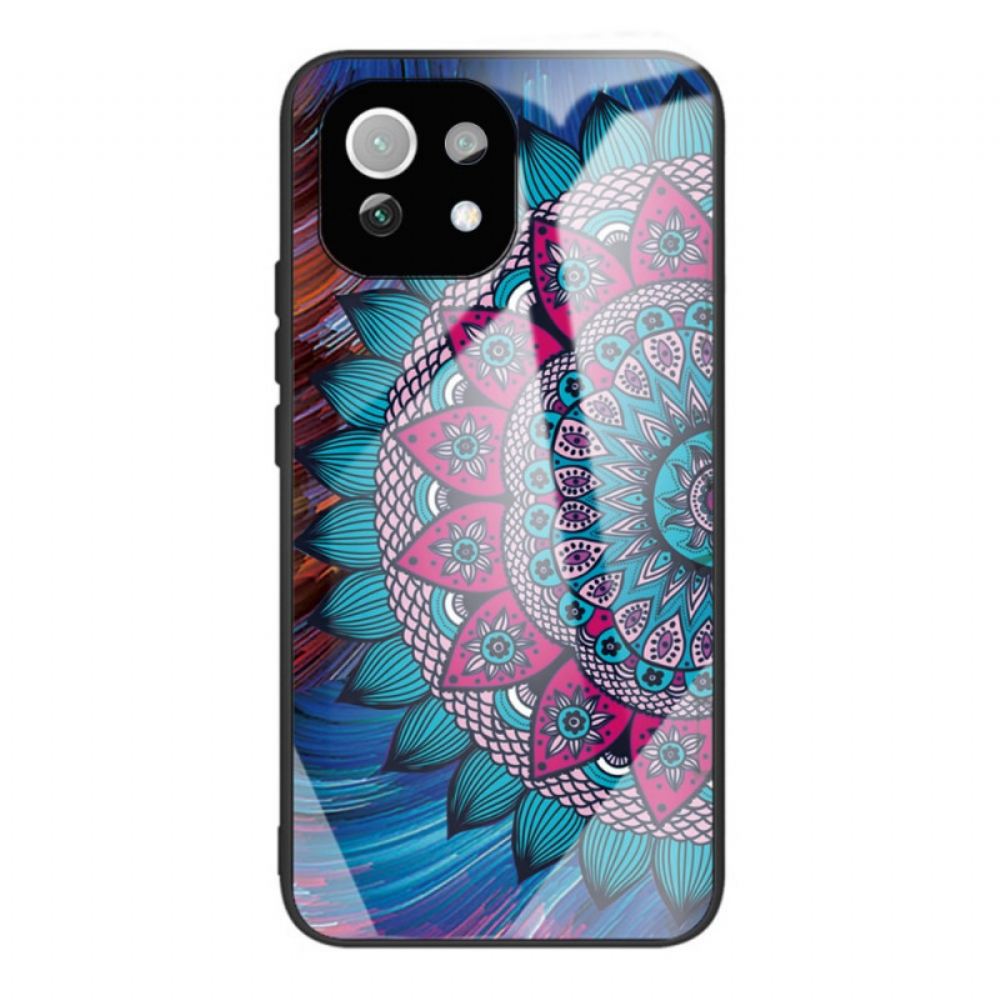 Kryty Na Mobil Na Xiaomi Mi 11 Lite 5G NE / Mi 11 Lite 4G / 5G Mandala Tvrzené Sklo