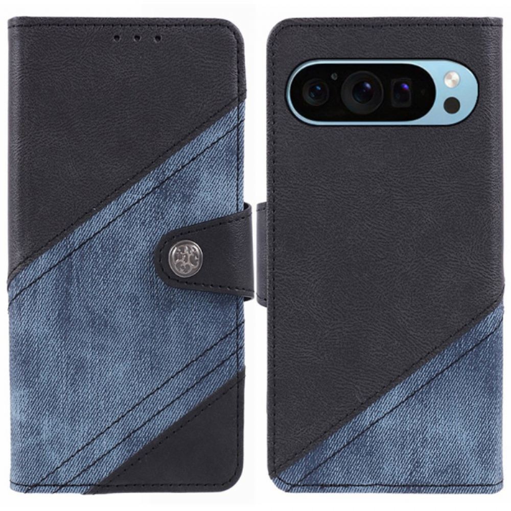 Kožený Kryt Google Pixel 9 Pro Xl Bi-textura
