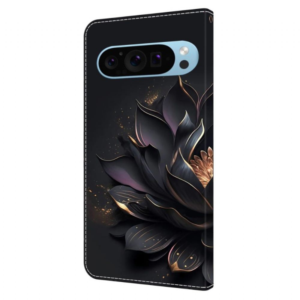 Kožený Kryt Google Pixel 9 Pro Xl Fialový Lotos