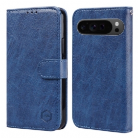 Kožený Kryt Google Pixel 9 Pro Xl Retro Kožený Efekt