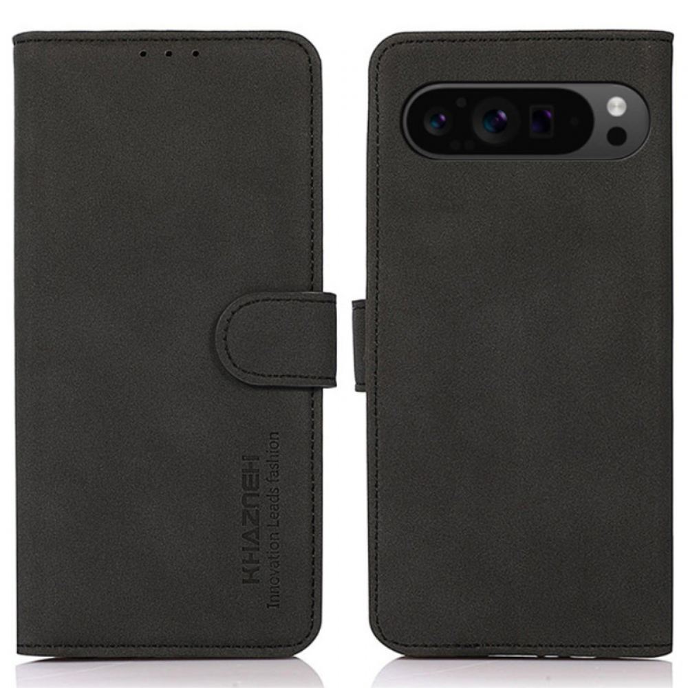 Kožený Kryt Na Google Pixel 9 Pro Xl Vintage Efekt Khazneh