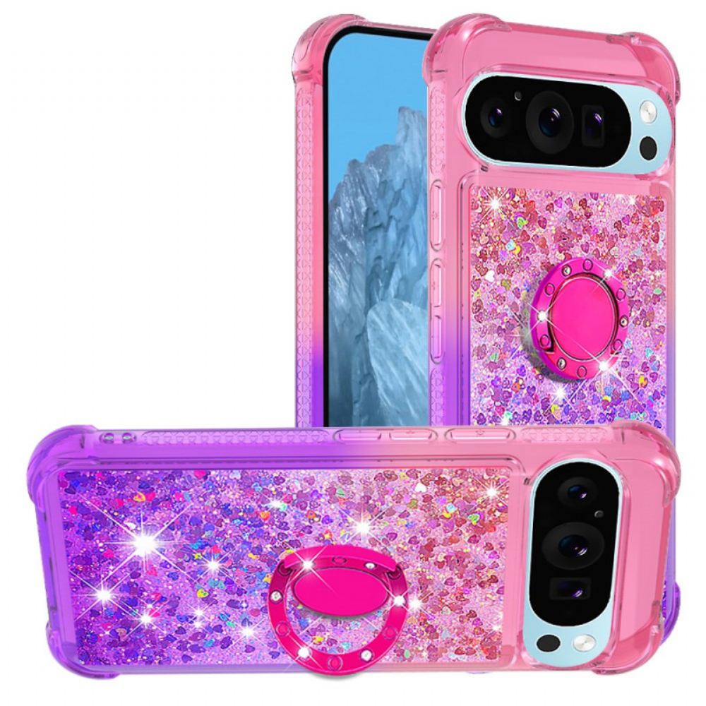 Kryt Google Pixel 9 Pro Xl Kryty Na Mobil Degradované Flitry Degradovaný Podpůrný Kroužek