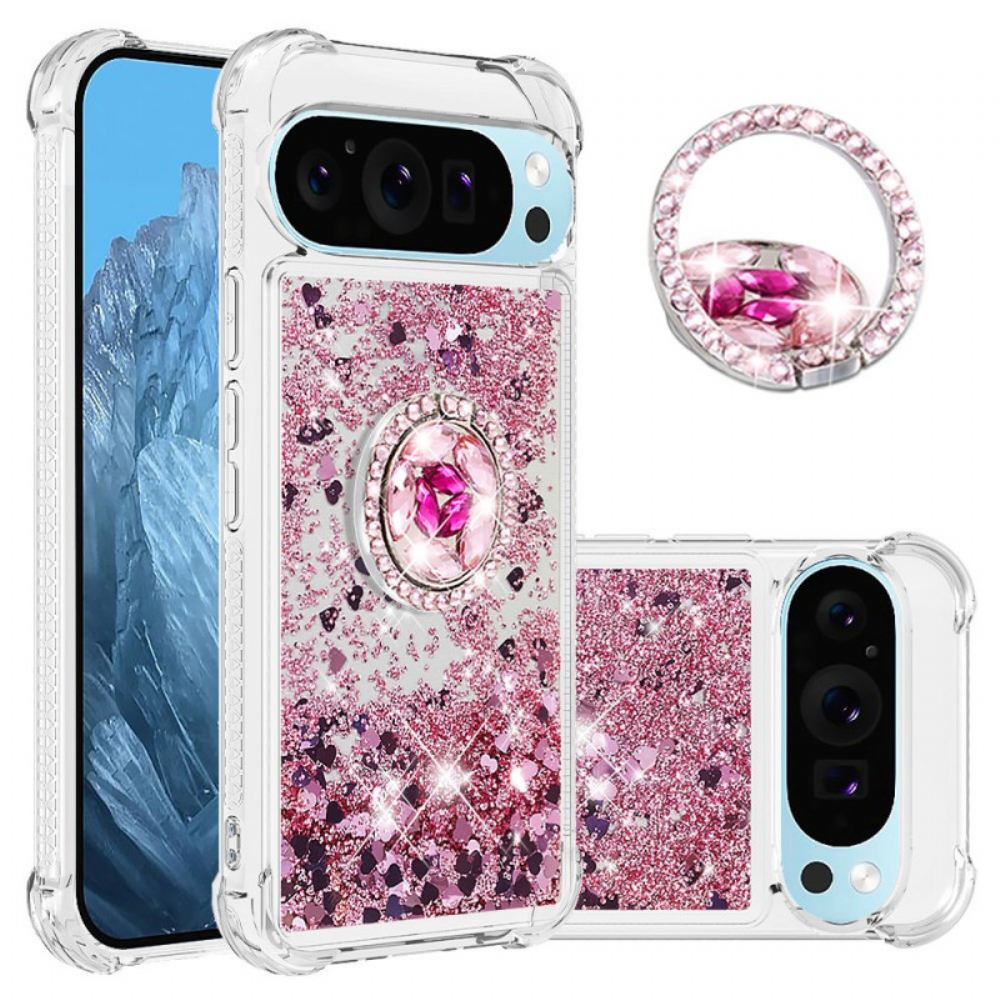 Kryt Google Pixel 9 Pro Xl Všitý Opěrný Kroužek