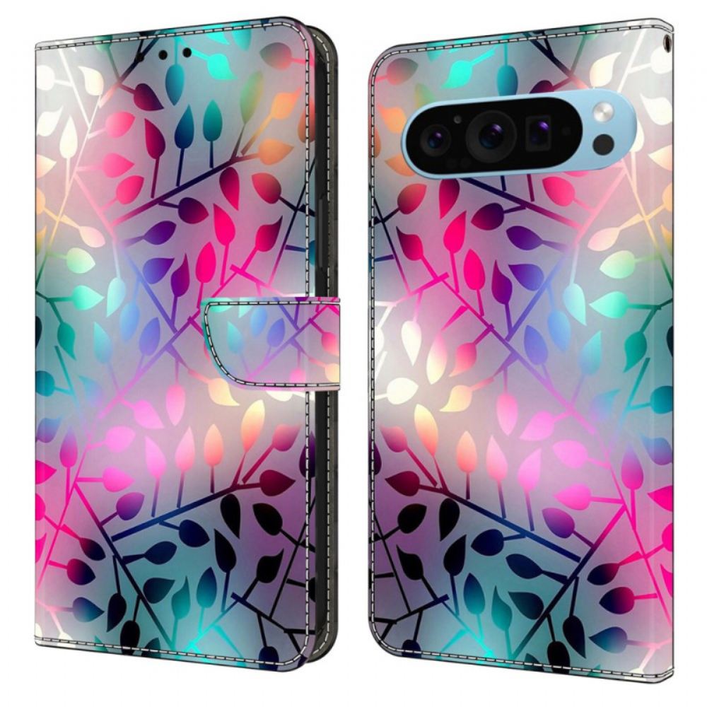 Peněženková Pouzdra Google Pixel 9 Pro Xl Kryty Na Mobil Javorové Listy