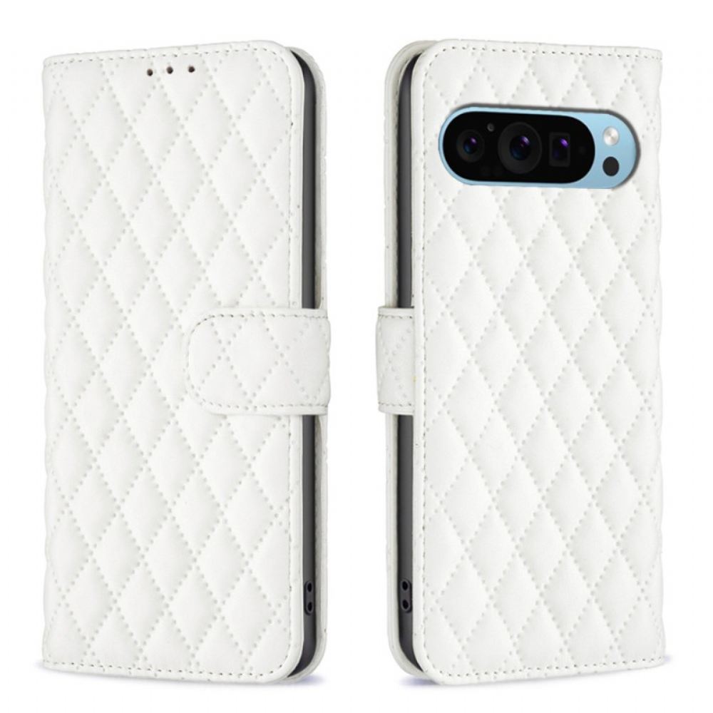Peněženková Pouzdra Google Pixel 9 Pro Xl Kryty Na Mobil Prošívaná Binfen Barva