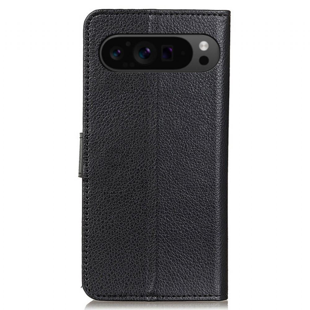 Peněženková Pouzdra Google Pixel 9 Pro Xl Kryty Na Mobil Tradiční Umělá Kůže
