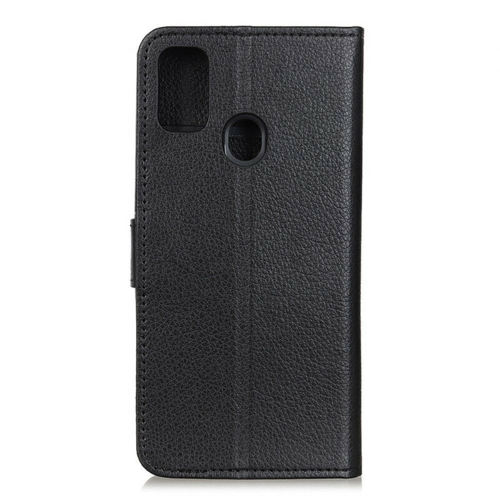 Kožené Pouzdro Na Oppo A53 / A53s Umělá Kůže Z Liči
