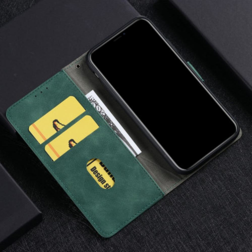 Flipové Pouzdro Na Samsung Galaxy A72 4G / 5G Dotek Kůže