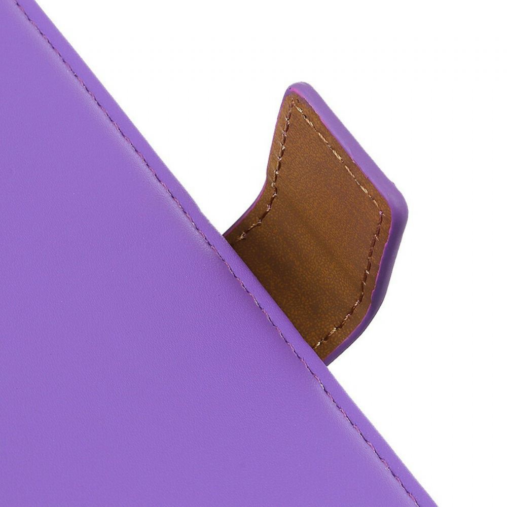 Flipové Pouzdro Na Samsung Galaxy A72 4G / 5G Obyčejná Umělá Kůže
