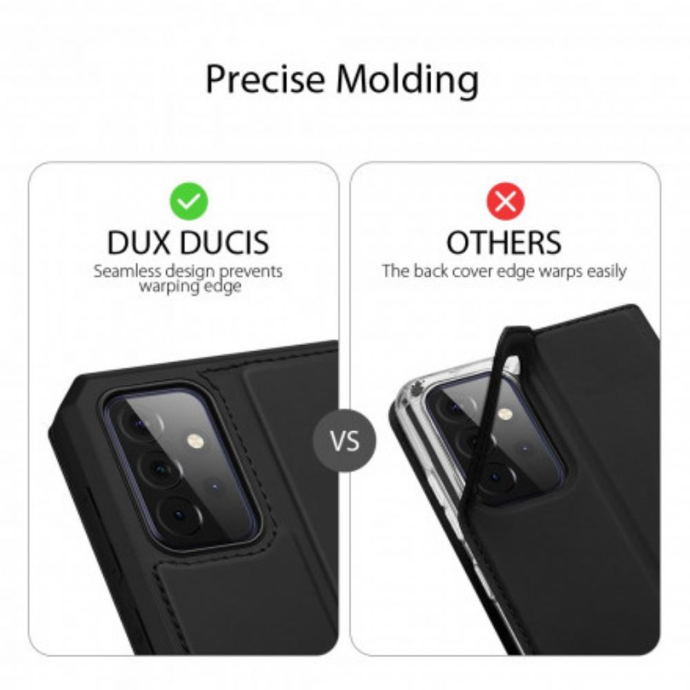 Kryty Na Mobil Na Samsung Galaxy A72 4G / 5G Flipové Pouzdro Magnetický Dux Ducis