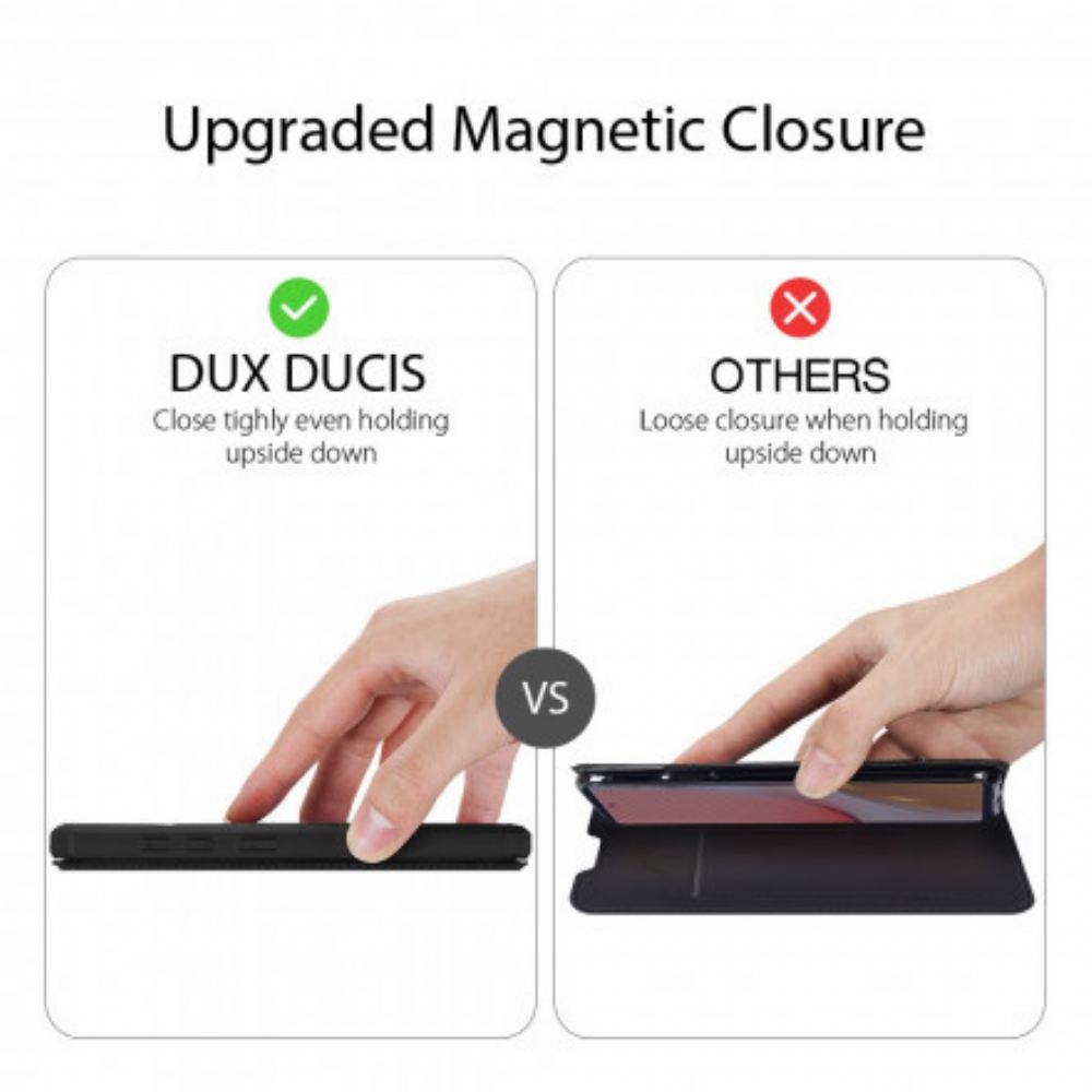 Kryty Na Mobil Na Samsung Galaxy A72 4G / 5G Flipové Pouzdro Magnetický Dux Ducis