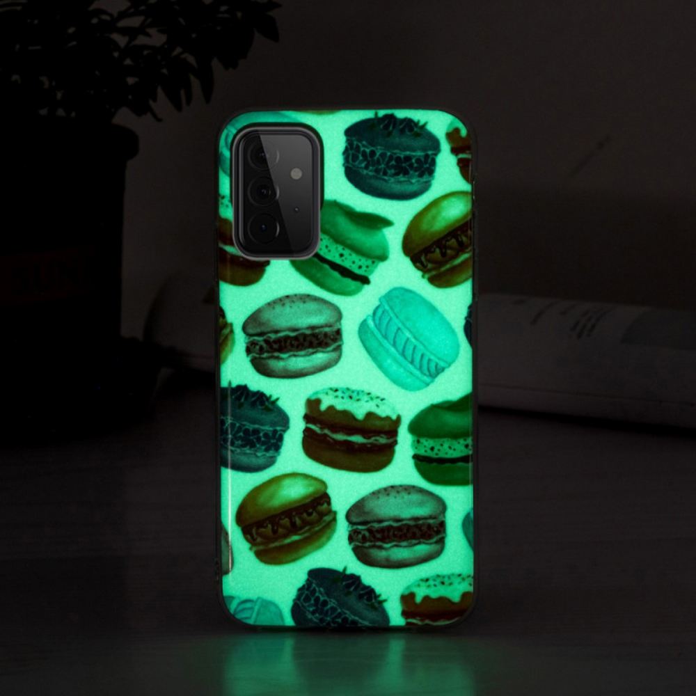 Kryty Na Mobil Na Samsung Galaxy A72 4G / 5G Fluorescenční Makronky