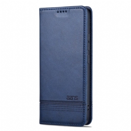 Kožené Pouzdro Folio Na Xiaomi 14 Pro Umělá Kůže Azns