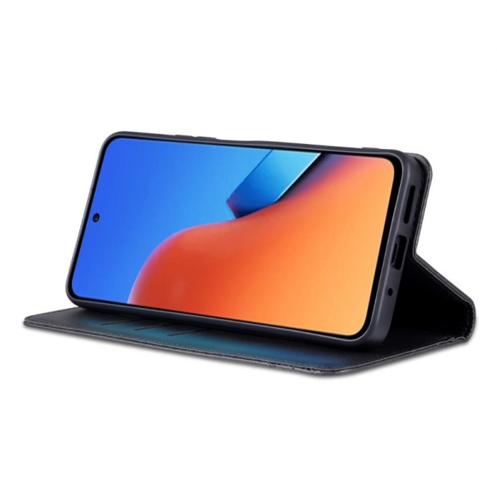 Kožené Pouzdro Folio Na Xiaomi 14 Pro Umělá Kůže Azns