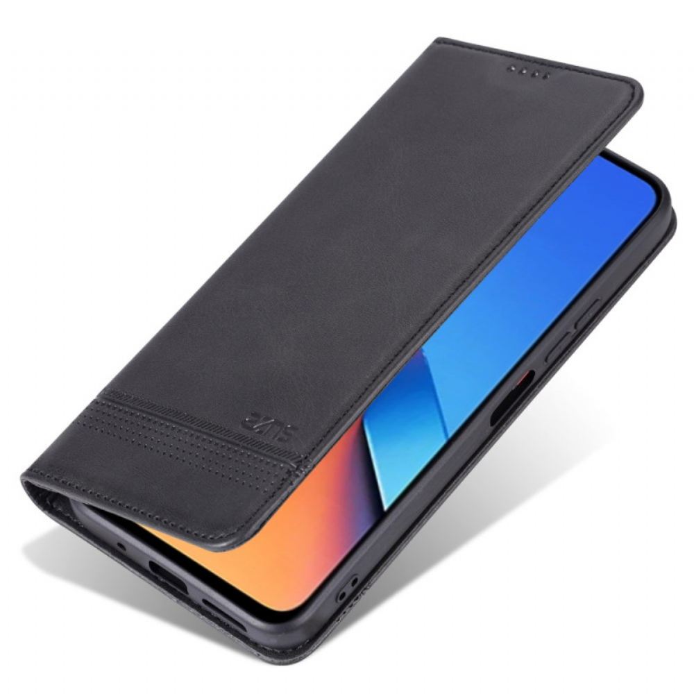 Kožené Pouzdro Folio Na Xiaomi 14 Pro Umělá Kůže Azns