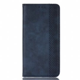 Kožené Pouzdro Folio Na Xiaomi 14 Pro Vintage Umělá Kůže