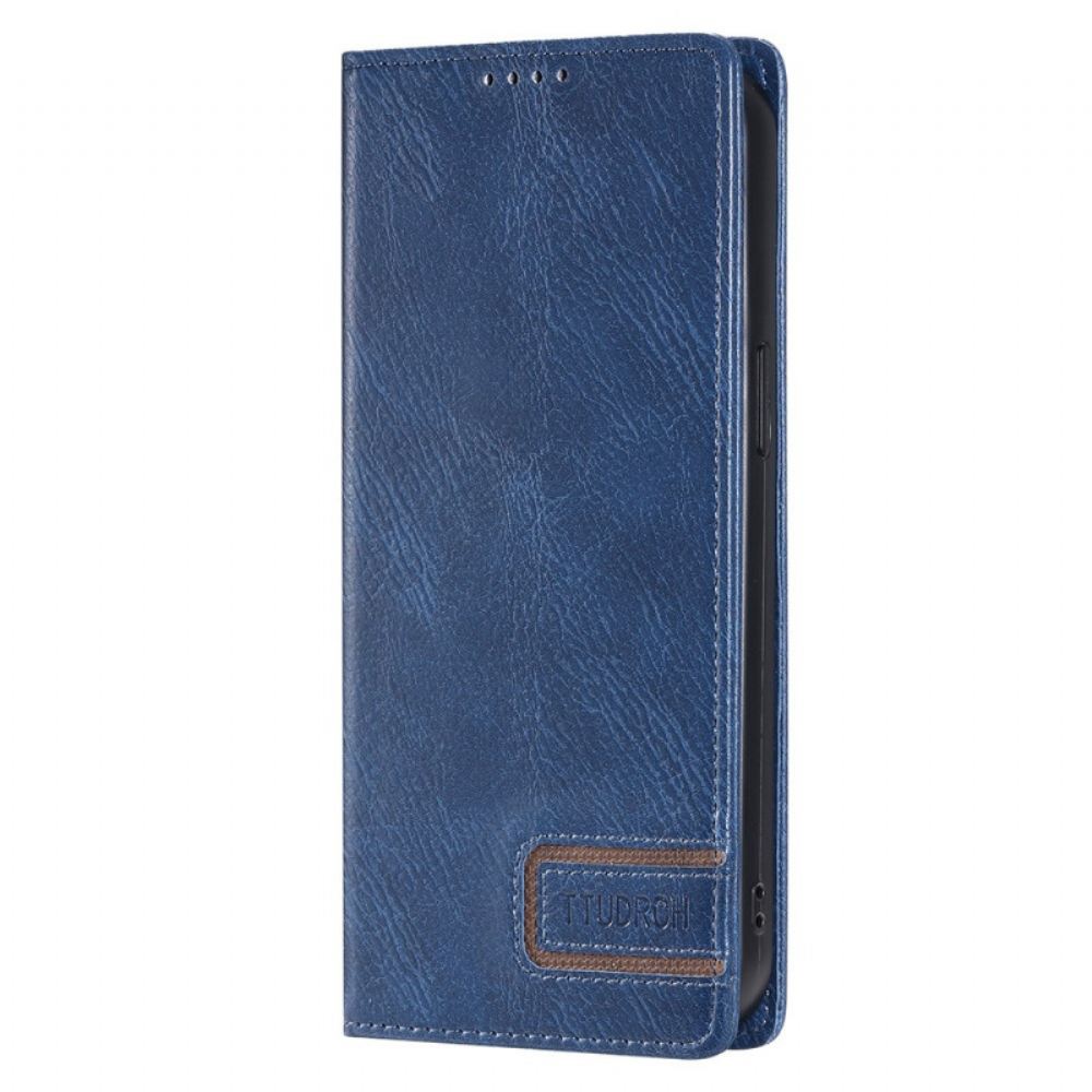 Kožené Pouzdro Folio Xiaomi 14 Pro Rfid Ochrana Ttudrch