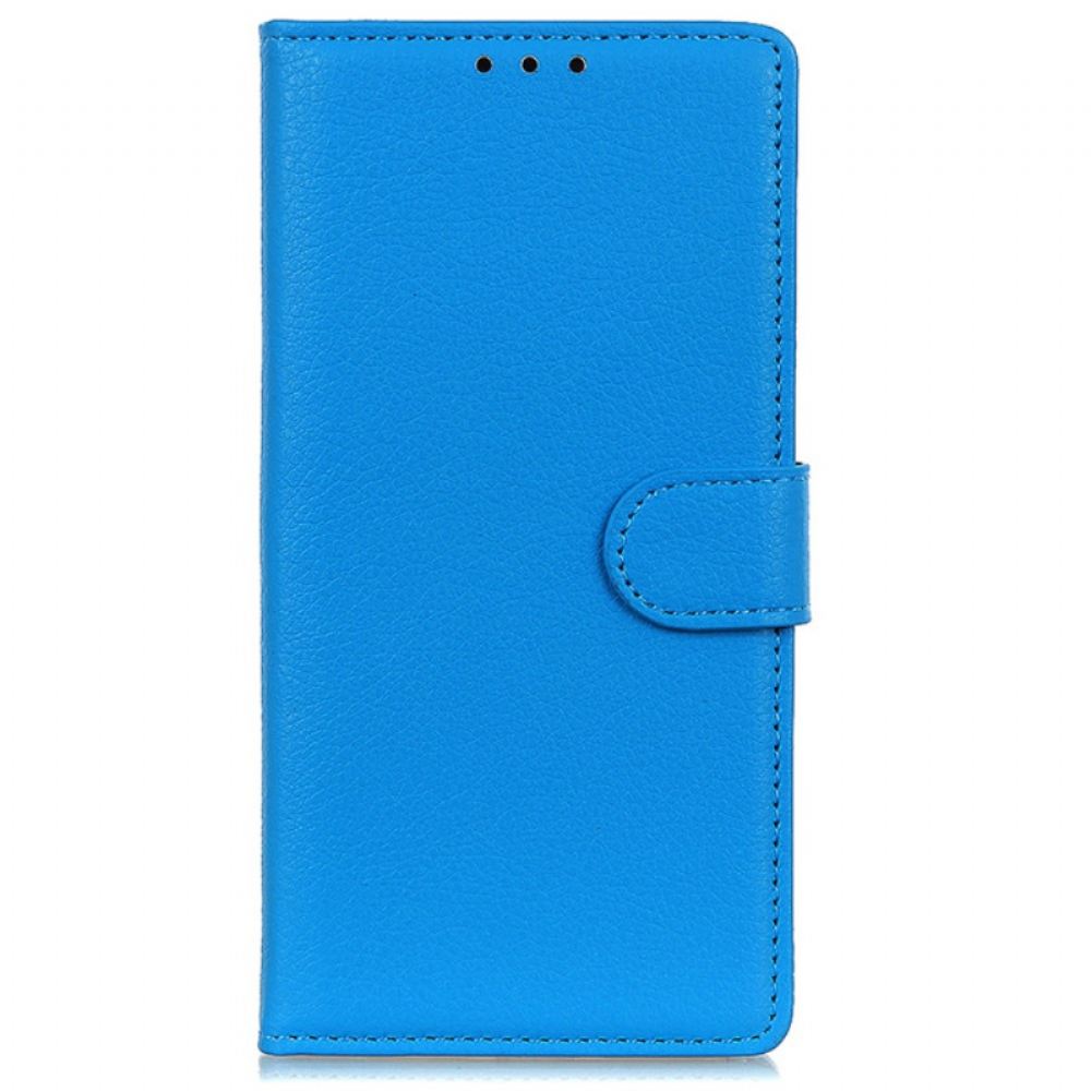 Kožený Kryt Na Xiaomi 14 Pro Tradiční Umělá Kůže