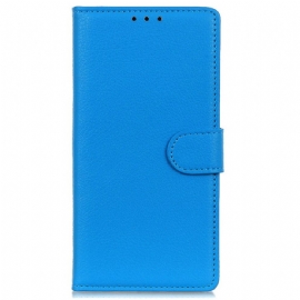 Kožený Kryt Na Xiaomi 14 Pro Tradiční Umělá Kůže