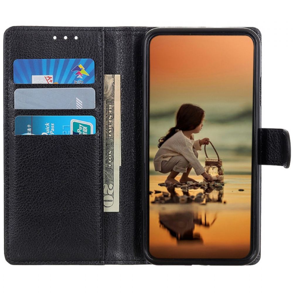 Kožený Kryt Na Xiaomi 14 Pro Tradiční Umělá Kůže