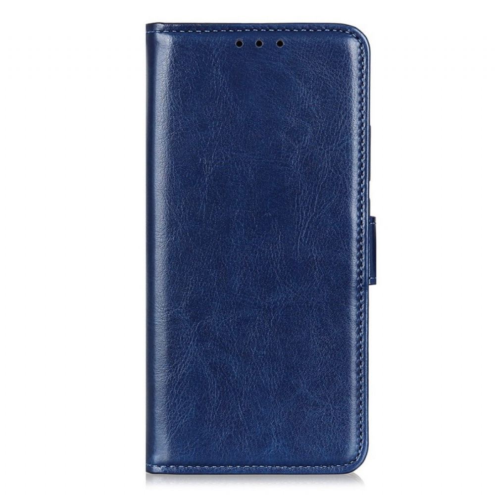 Kožený Kryt Na Xiaomi 14 Pro Umělá Lakovaná Kůže