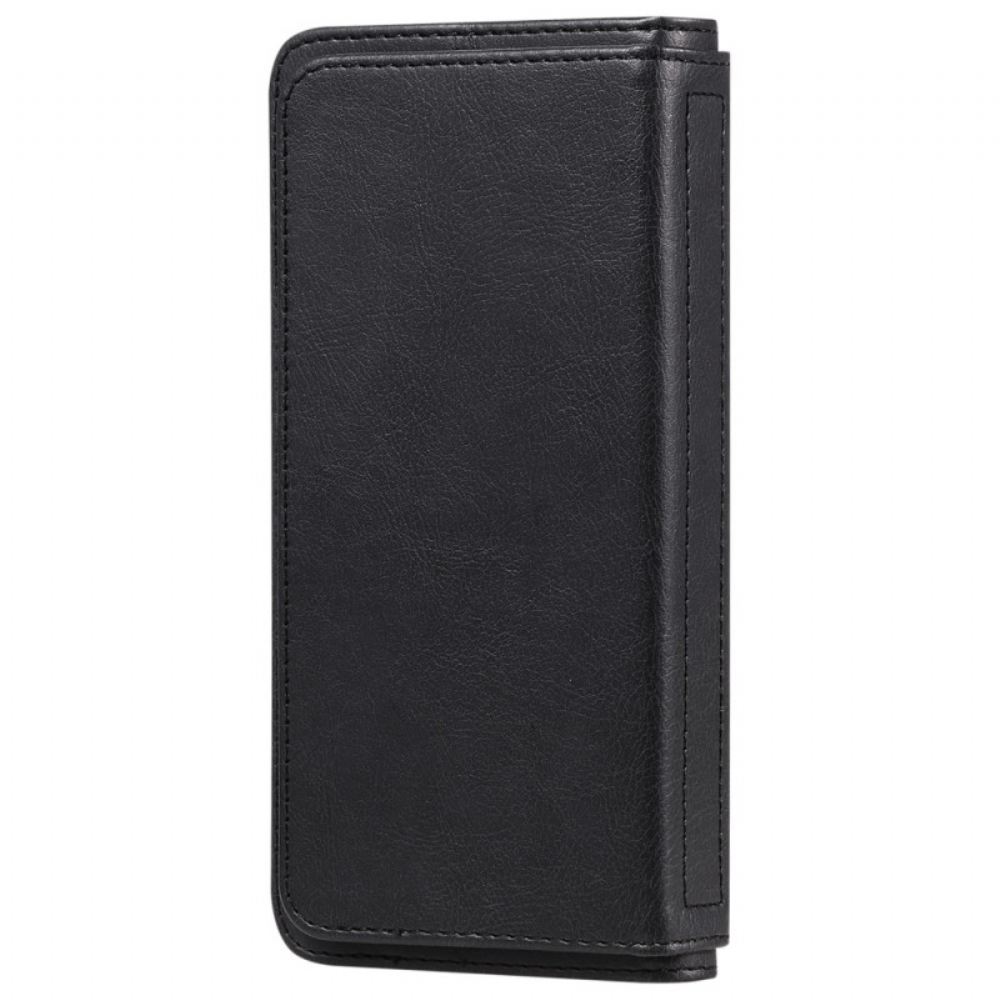 Kožený Kryt Xiaomi 14 Pro 10 Držitelů Karet