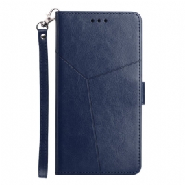 Kožený Kryt Xiaomi 14 Pro Design Popruhu Y